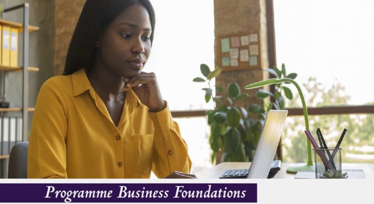Programme Business Foundations